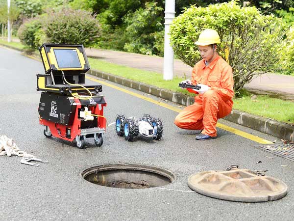 肥东管道机器人检测